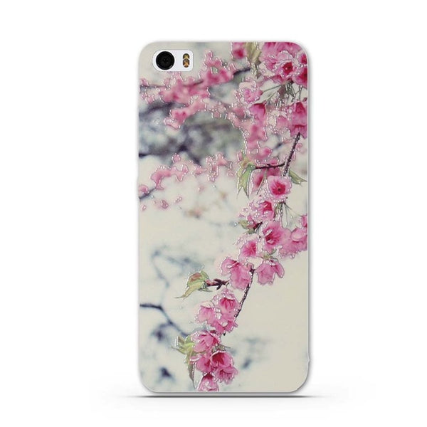 2017 Flower Printed Case for Xiaomi 5 Xiao Mi 5 MI5 M5 Soft Silicone Back Phone Cover for Xiaomi5 M 5 MI 5 Pro Xiaomi Mi5 Prime