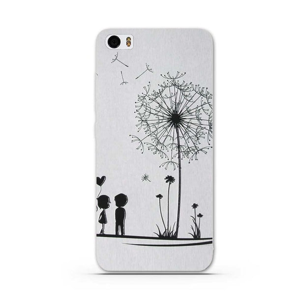 2017 Flower Printed Case for Xiaomi 5 Xiao Mi 5 MI5 M5 Soft Silicone Back Phone Cover for Xiaomi5 M 5 MI 5 Pro Xiaomi Mi5 Prime