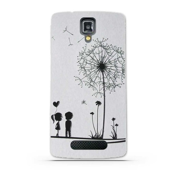 TPU Gel Soft Case for Lenovo A1000 A2800 Case New Arrival Flowers Friuts Painted Phone Skin Case Cover For Lenovo A 1000 2800