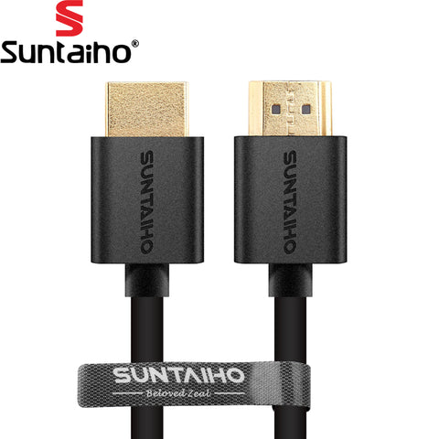 Suntaiho 9FT 1M,2M,3M,5M,10M High speed Gold Plated Plug Male-Male HDMI Cable 1.4 Version w Nylon net 1080p 3D for HDTV XBOX PS3