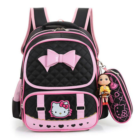 Hello Kitty School Bags For Girls Cute Waterproof backpacks Children Schoolbags Kids Bookbags Suit satchel mochila escolar