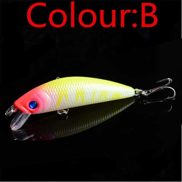 1Pcs 7cm 8.1g Swim Fish Fishing Lure Artificial Hard Crank Bait topwater Wobbler Japan Mini Fishing Crankbait lure YR-285