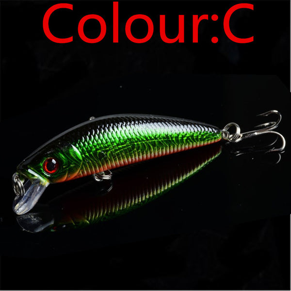 1Pcs 7cm 8.1g Swim Fish Fishing Lure Artificial Hard Crank Bait topwater Wobbler Japan Mini Fishing Crankbait lure YR-285