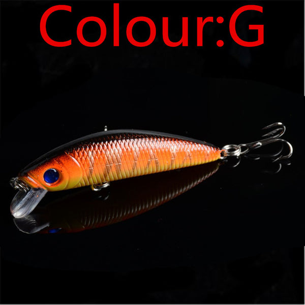 1Pcs 7cm 8.1g Swim Fish Fishing Lure Artificial Hard Crank Bait topwater Wobbler Japan Mini Fishing Crankbait lure YR-285