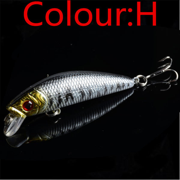 1Pcs 7cm 8.1g Swim Fish Fishing Lure Artificial Hard Crank Bait topwater Wobbler Japan Mini Fishing Crankbait lure YR-285