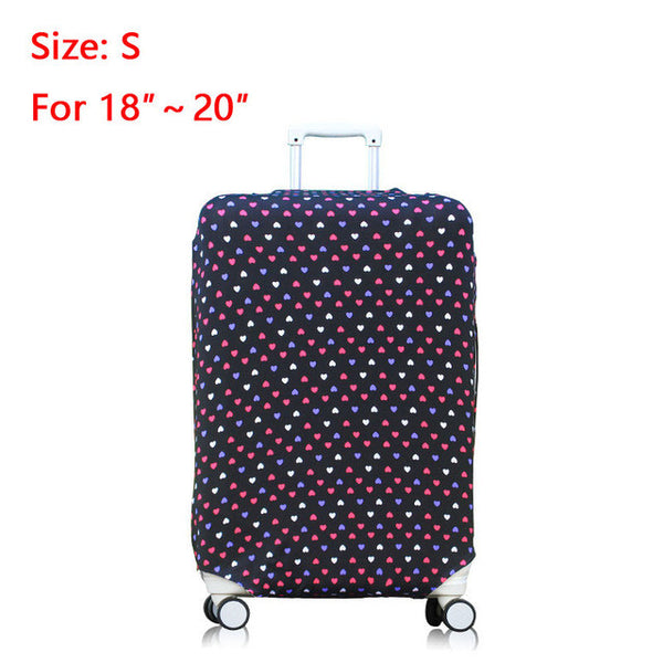 Luggage Cover Protector Protective Suitcase Covers Elastic Protection Case on Suitcase Fashion Travel Cover for Trolley Trunk