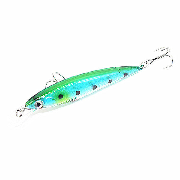 1Pcs 11cm 13.4g Floating Minnow Fishing Lure Laser Hard Artificial Bait 3D Eyes  Fishing Wobblers Crankbait Minnows YR-219