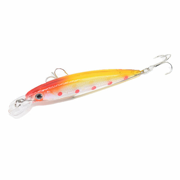 1Pcs 11cm 13.4g Floating Minnow Fishing Lure Laser Hard Artificial Bait 3D Eyes  Fishing Wobblers Crankbait Minnows YR-219