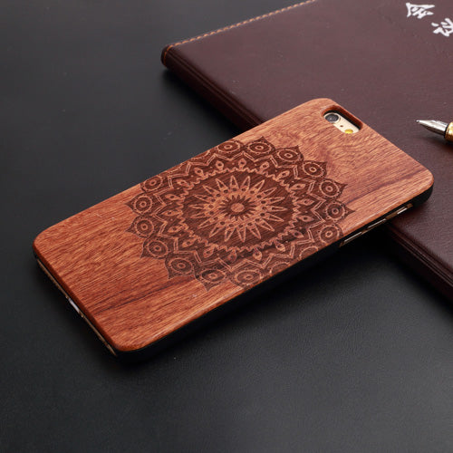 Natural U&I Brand New Wood Phone Case For iPhone 5 5S 6 6S 6Plus 7 7Plus Cover Wooden High Quality Shockproof Protector Coque