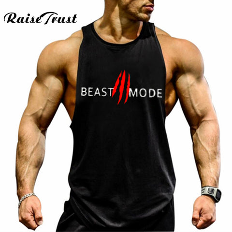 2017 Brand Casual vest men t shirts Summer Cotton Fit Men Tank Tops Clothing Bodybuilding Undershirt Golds Fitness man M-2XL
