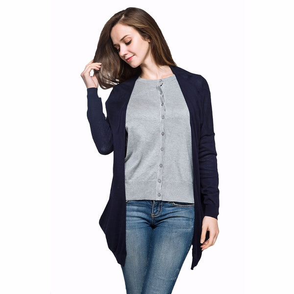 Thin Spring Summer Autumn Loose Long Cotton Women Plus Size Long Sleeve Sun Protection air conditioning Sweater Cardigan