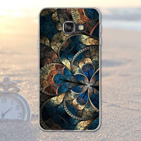 For Samsung Galaxy A3 2016 A310 A310F Animal Scenery City Pattern Rubber TPU Soft Phone Cover Case For Samsung A3 2016 Fundas