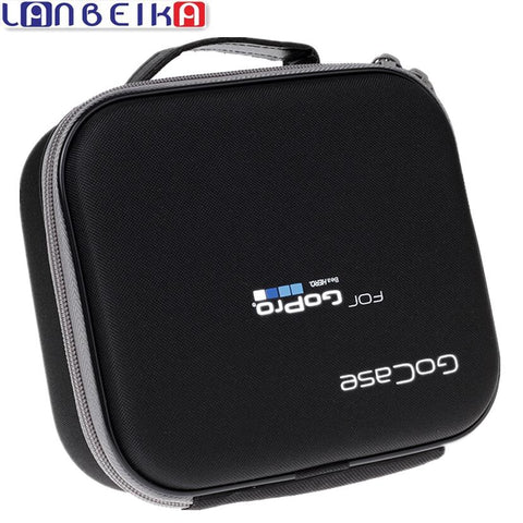LANBEIKA For Gopro Case Accessories Medium Size Eva Hard Bag Box for Go Pro Hero 5 4 3+ SJCAM SJ4000 SJ6 SJ7 M20 SJ5000 Eken