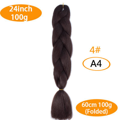 FALEMEI 24inch black grey ombre kanekalon jumbo braiding hair women synthetic hair extension for braids afro kinky braids hair