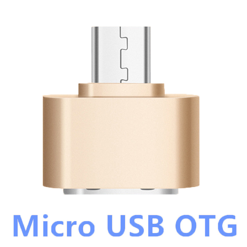 Alloy Android Micro USB OTG Cable USBOTG Adapter Mini Converter for usb flash Mouse keyboaed Electronic reader Hand Shank MP3