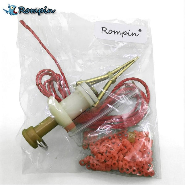 Rompin Portable Fishing Baits Lightweight Clip Fishing Lures Professional Earthworm Bloodworm Clip Fishing Tackle Accessory