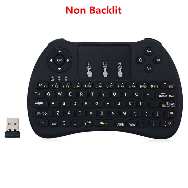 Original H9 Mini Wireless Keyboard 2.4GHz Air Mouse with Backlit Remote Control Touchpad for Android TV Box Google Smart TV