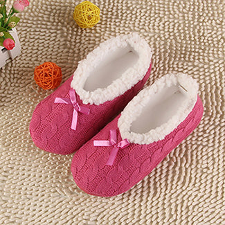 2017 New Warm Soft Sole Women Indoor Floor Slippers/Shoes White Black Wool Slippers Flannel Flat Home Slippers Color Plus Size30