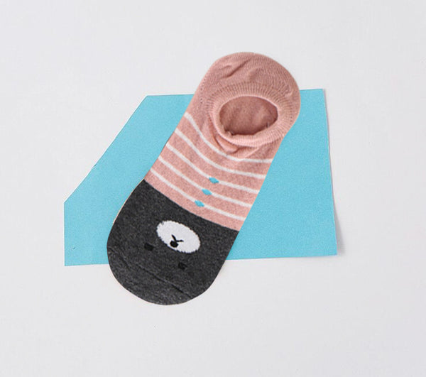 hot cute cat boat sock women summer animal funny sock girls cartoon low cut sweet sokken invisible candy slipper cheap sale sox