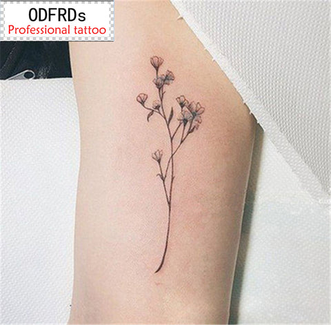 300 Models waterproof temporary tattoo tatoo henna fake flash tattoo stickers Taty tatto  Fresh grass