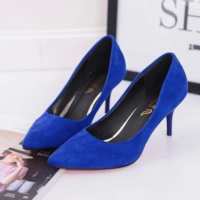 Shuangxi.jsd 2017 Summer Shoes Woman High Heels Brand Fashion Suede Fine With Variety Of High-heeled 5cm Women Shoes 34-42