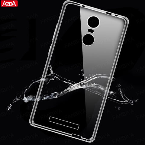 For xiaomi redmi 3s pro cases silicone cover redmi 3 3 s 4X 4 pro prime 4A case Note 4 4X mi5 mi6 mix max Transparent TPU case