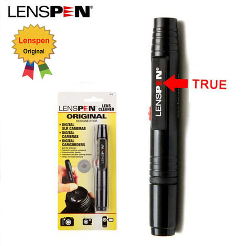 100% Original Genuine Brand LENSPEN LP-1 Dust Cleaner Camera Cleaning Lens Pen Brush kit for Canon Nikon Sony Filter DSLR SLR DV