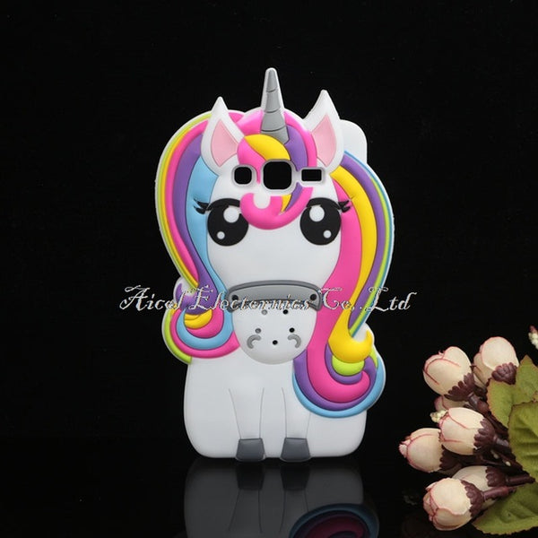 3D Cartoon Minions Stitch Case For Samsung Galaxy J5 2016 J510 J5 (6) SM-J510F Cat Cover Rabbit Sulley  Horse Bottle Phone Shell