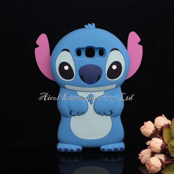 3D Cartoon Minions Stitch Case For Samsung Galaxy J5 2016 J510 J5 (6) SM-J510F Cat Cover Rabbit Sulley  Horse Bottle Phone Shell