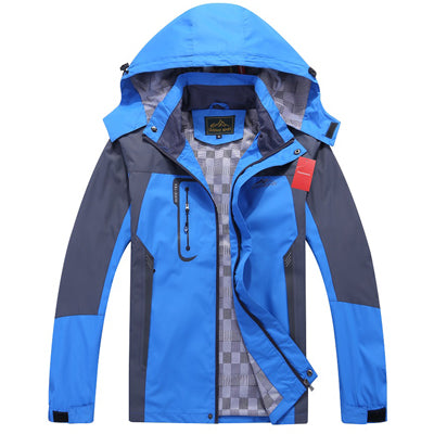 2017 New Men's Waterproof  Windpoof Jackets Men Spring Autumn Jacket Coats Male Brand Clothing Plus Size L-5XL SA008