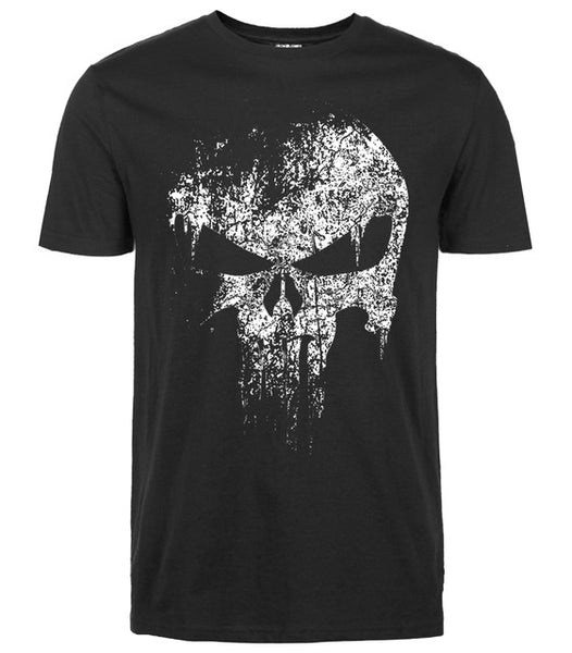 2017 streetwear Punisher Skull hip hop Supper Hero t shirt harajuku Men short sleeve T-Shirt brand cotton clothing crossfit tops