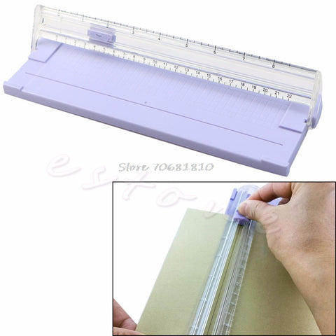A4 Precision Paper Card Trimmer Ruler Photo Cutter Cutting Blade Office Kit #R179T#Drop Shipping