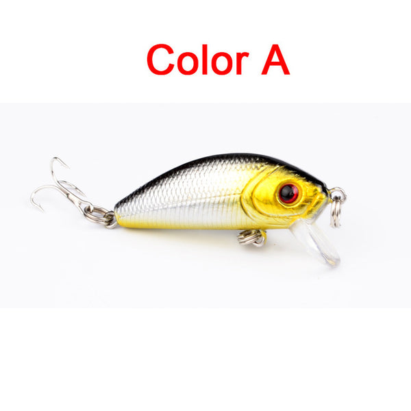 1PCS 5cm 3.6g topwater Swim Fishing Lure Japan Artificial Hard Crank Bait Wobbler Crank bait  Mini Fishing Crankbait lure NE-201