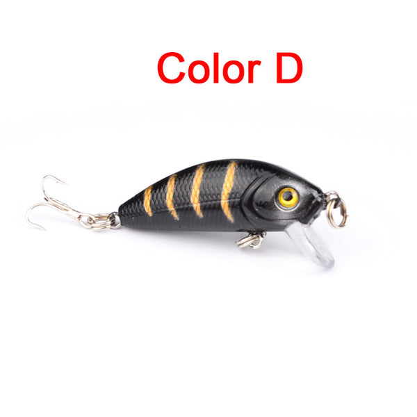 1PCS 5cm 3.6g topwater Swim Fishing Lure Japan Artificial Hard Crank Bait Wobbler Crank bait  Mini Fishing Crankbait lure NE-201