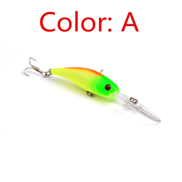 Laser Sinking Slowly Minnow Fishing Lure 10.1CM 7.5G Wobbler Artificial Fly Fishing Hard Bait Carp Crankbait  Tackle 1PCS FA-209