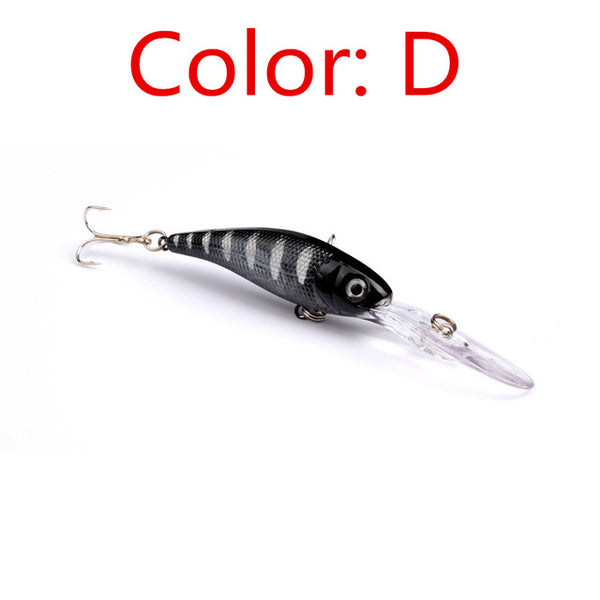 Laser Sinking Slowly Minnow Fishing Lure 10.1CM 7.5G Wobbler Artificial Fly Fishing Hard Bait Carp Crankbait  Tackle 1PCS FA-209