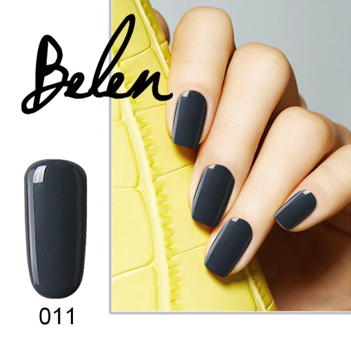 Belen Nail GelPolish Soak Off  Gel Polish Long Lasting UV LED Art Gelpolish Manicure Gray Color Nail Varnishes Nude Lacquer