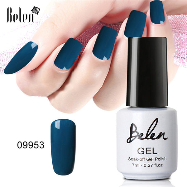 Belen Gel Nail Polish Nagellak UV Lamp Soak off Gel Polish Nail Gel Color 1pcs Vernis a ongle Nail Varnish Acrylic Paint Polish