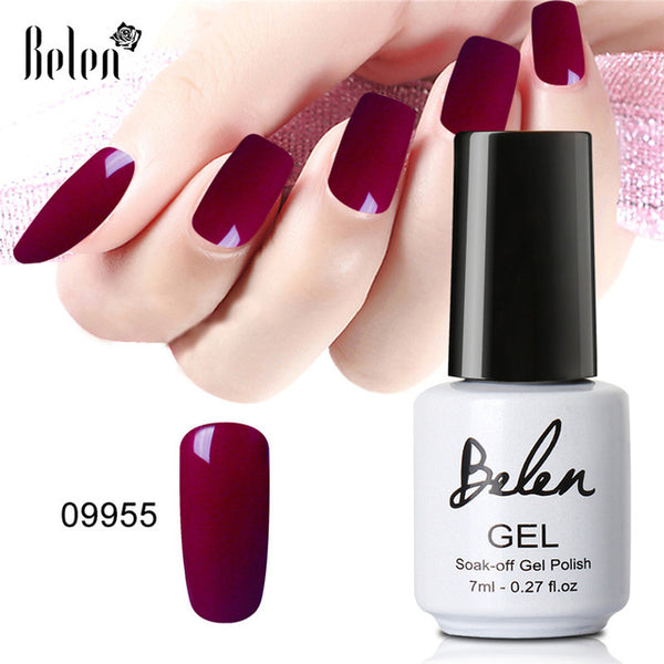 Belen Gel Nail Polish Nagellak UV Lamp Soak off Gel Polish Nail Gel Color 1pcs Vernis a ongle Nail Varnish Acrylic Paint Polish