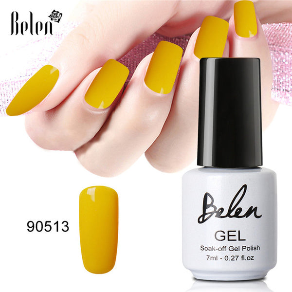 Belen Gel Nail Polish Nagellak UV Lamp Soak off Gel Polish Nail Gel Color 1pcs Vernis a ongle Nail Varnish Acrylic Paint Polish