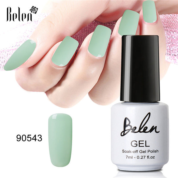 Belen Gel Nail Polish Nagellak UV Lamp Soak off Gel Polish Nail Gel Color 1pcs Vernis a ongle Nail Varnish Acrylic Paint Polish