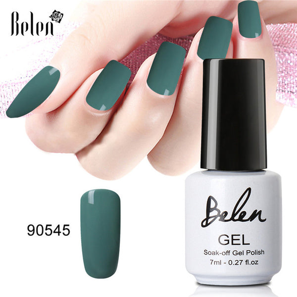 Belen Gel Nail Polish Nagellak UV Lamp Soak off Gel Polish Nail Gel Color 1pcs Vernis a ongle Nail Varnish Acrylic Paint Polish