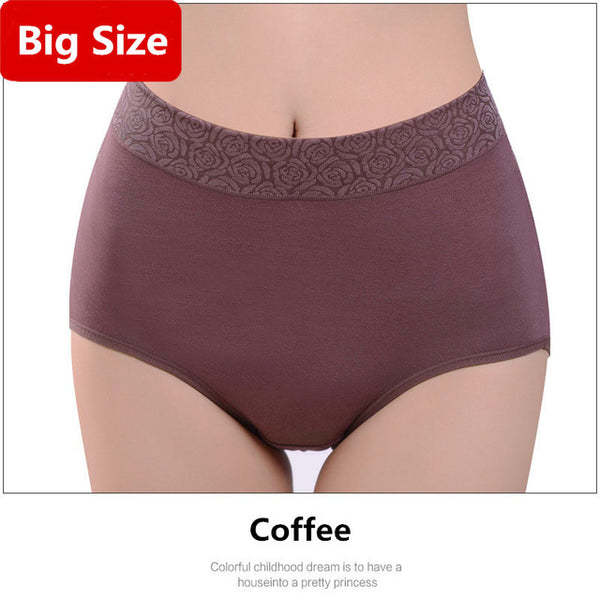 Underwear Women Plus Size Panties Brand Briefs Stretching Breathable Seamless Big Size Slimming Lingerie Female Calcinha Cueca