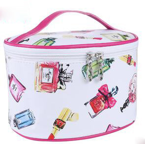 2017 Fashion Brand Women waterproof Cosmetic Bags Make Up Travel Toiletry Storage Box Makeup Bag Wash Organizer Cases S027