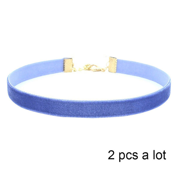 JOYROX Punk Style Black Velvet Colar 2017 Fashion Women Choker Hot Gothic Pendant Ladies Collar Necklace Chocker Jewelry Gifts