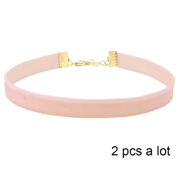 JOYROX Punk Style Black Velvet Colar 2017 Fashion Women Choker Hot Gothic Pendant Ladies Collar Necklace Chocker Jewelry Gifts