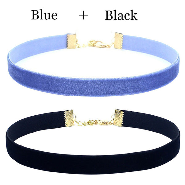 JOYROX Punk Style Black Velvet Colar 2017 Fashion Women Choker Hot Gothic Pendant Ladies Collar Necklace Chocker Jewelry Gifts