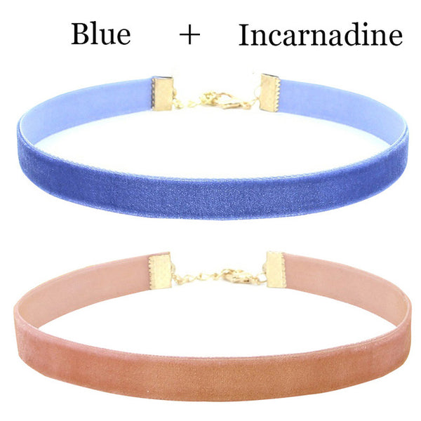 JOYROX Punk Style Black Velvet Colar 2017 Fashion Women Choker Hot Gothic Pendant Ladies Collar Necklace Chocker Jewelry Gifts