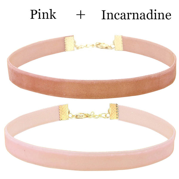 JOYROX Punk Style Black Velvet Colar 2017 Fashion Women Choker Hot Gothic Pendant Ladies Collar Necklace Chocker Jewelry Gifts