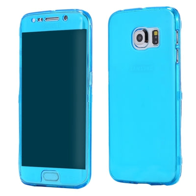 KISSCASE Soft TPU Flip Case For Samsung Galaxy S7 Edge S6 S7 Fashion Flip Silicone Clear Case  Full Body Transparent Cover case